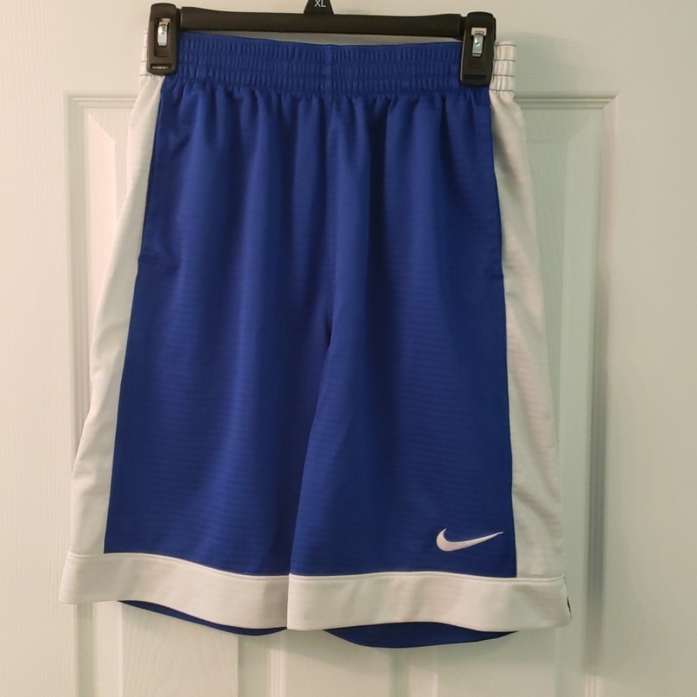 Like new Nike blue athletic shorts
